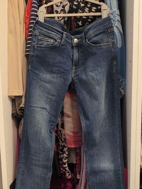 H&M - Skinny Women's Denim Jeans in Medium Blue